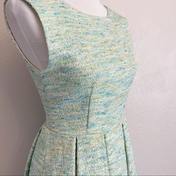 •PAPER CROWN• Anthropologie Parkside Tweed A-Line Dress - Picture 6 of 15